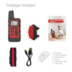 Pawfey Waterproof Dog Training Collar With 500m Remote Range