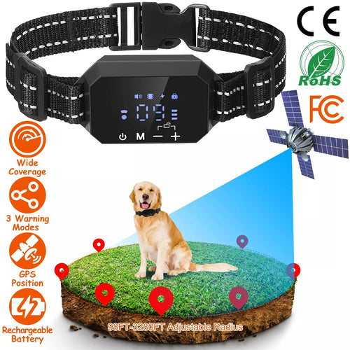 AstraGuard 30–1000m Sınır Mesafeli Kablosuz GPS Köpek Çiti