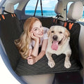 Pelindung Tempat Duduk Kereta Kalis Air Tahan Lama Untuk Anjing Dengan Tingkap Jaring