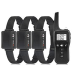 Piep-, Vibrations- und Schock-Trainingshalsband mit Fernbedienung und Taschenlampe