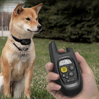 Pawfey Vandtæt Træningskrave til Hunde med Bip, Vibration og Stød, 500m Rækkevidde