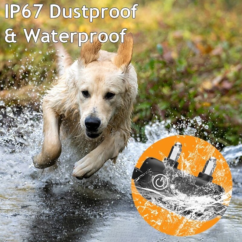 PulsePaw ワイヤレス犬用トレーニングカラー 強力な信号付き