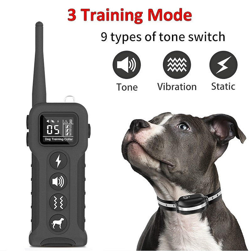 Collare per addestramento cani PulsePaw wireless con segnale forte