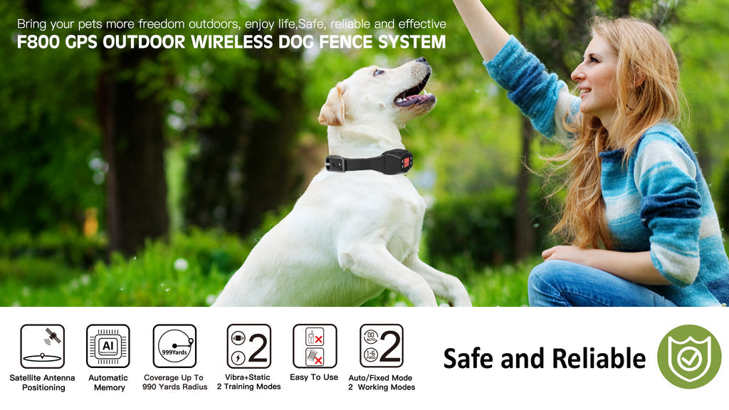 CanineGuard Pro Udendørs Hund GPS Trådløst Hegnsystem