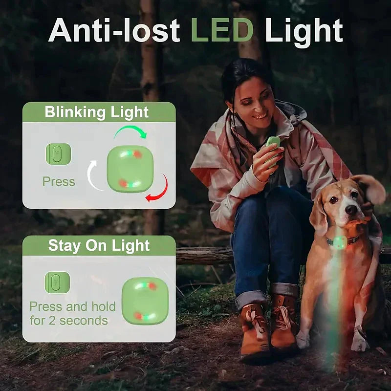 PulsePup Pro リモート犬用トレーニングカラー（ビープ音、振動、ショック、ライト付き）