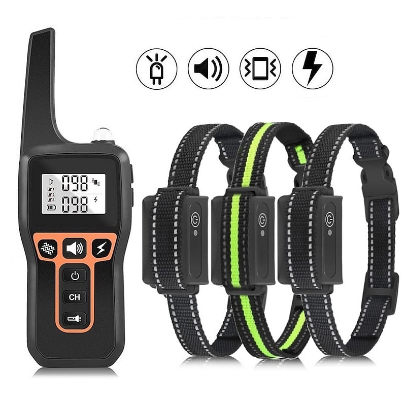 ZenRidge 1000m Waterproof Dog Training Collar Rechargeable