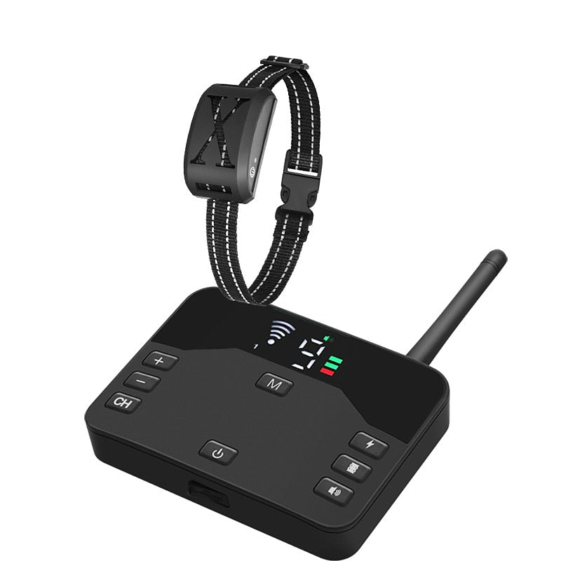 FidoFence Pro trådløst hundegårdssystem med halsbånd, 9–240m