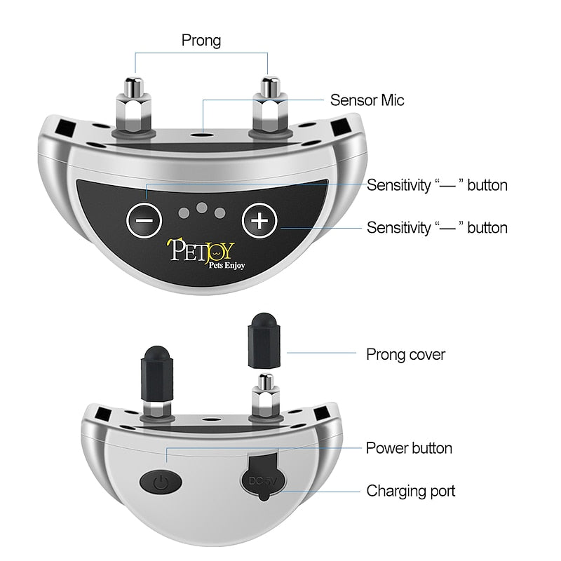 NovaPaw Pro Genopladeligt Anti-Gø Halsbånd til Alle Racer