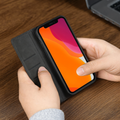 Phone Case Leather Magnetic Shockproof Slim Cover