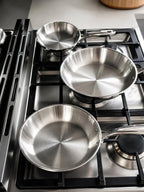 Premium Stainless Steel Everyday Pans