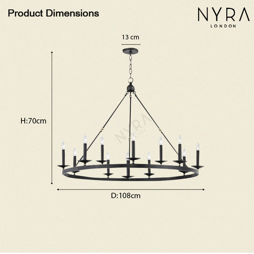 Lampu Gantung Bulat Sorena