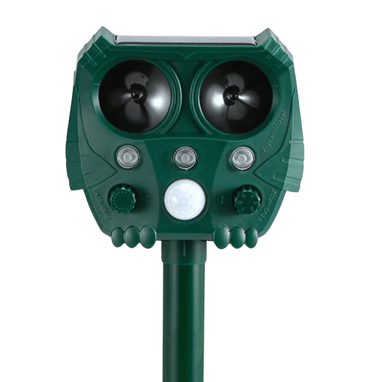Solar Motion-Activated Pigeon Deterrent with Ultrasonic & Flash Protection