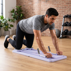 Papan Pilates Lipat Dengan Tali Rintangan Untuk Latihan Teras Di Rumah