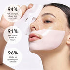 LuxeDeep Collagen Mask | Glass Skin Glow in 20 Minutes or Overnight