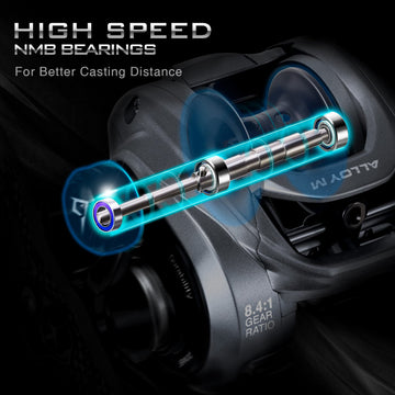 bearings for piscifun fishing reels Piscifun Alloy M Baitcasting Reel, Low Profile Saltwater Casting Fishi – petprovac