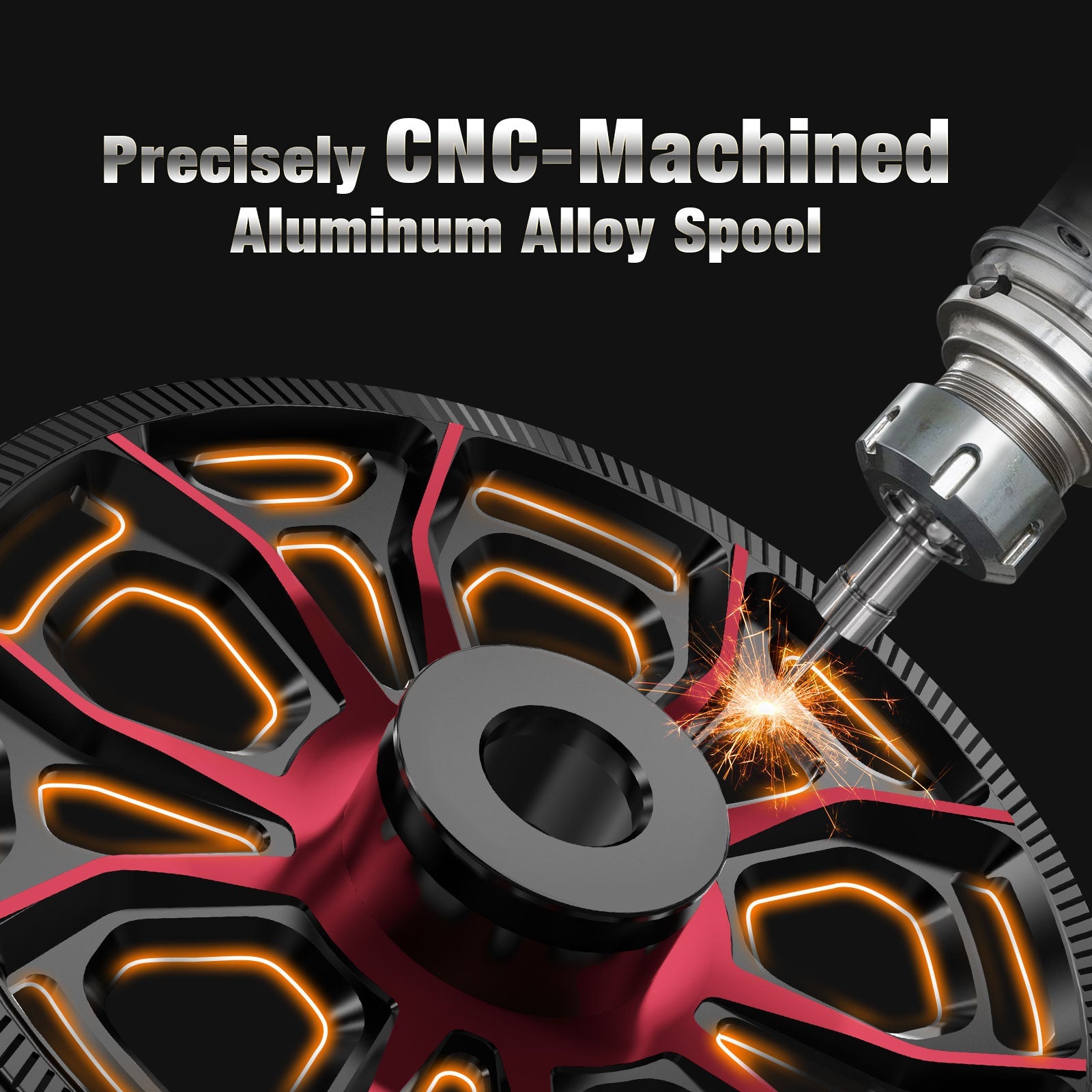 بكرة صيد الثلج Petprovac ICX Carbon، ترقية الهيكل، نظام إسقاط مغناطيسي، بكرة صيد الثلج الخطية