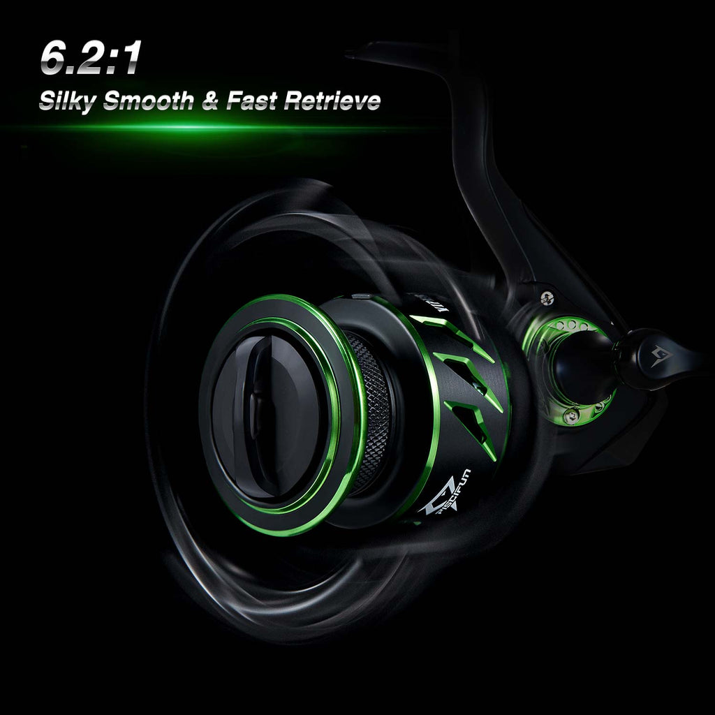 بكرة صيد دوارة Petprovac Viper X عالية السرعة مقاس 500-5000