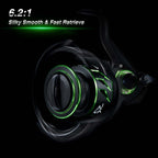 بكرة صيد دوارة Petprovac Viper X عالية السرعة مقاس 500-5000