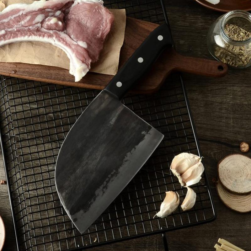 Almazan Hand Forged Chef Knife From Serbia With Carbon Steel For Home Cooks