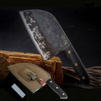 Almazan Hand Forged Chef Knife From Serbia With Carbon Steel For Home Cooks