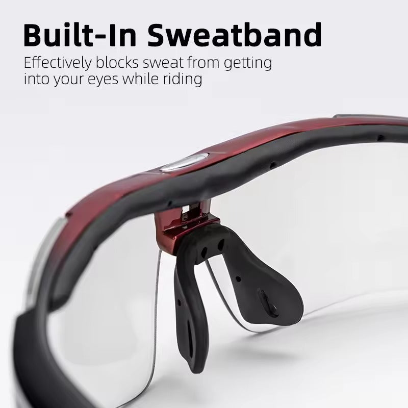 Five Lens Photochromic Polarized Cycling Glasses For Mountain Bikers
