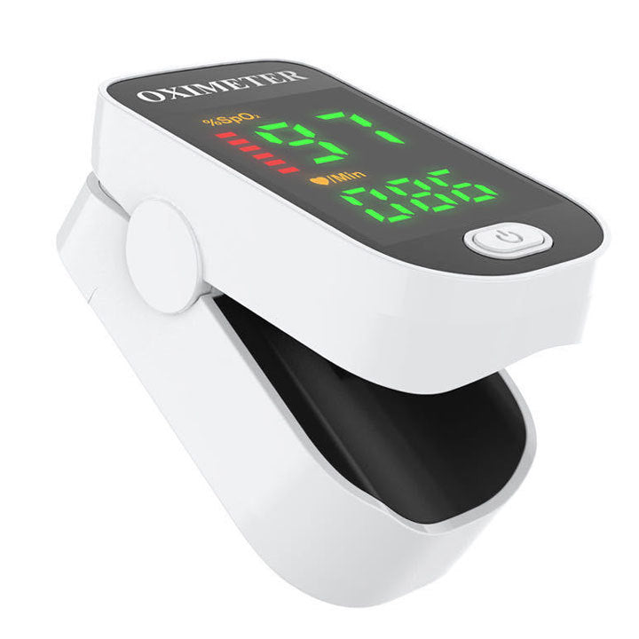 PulseNova bærbar SpO2-fingertip-oximeter med enkeltknapsaflæsning