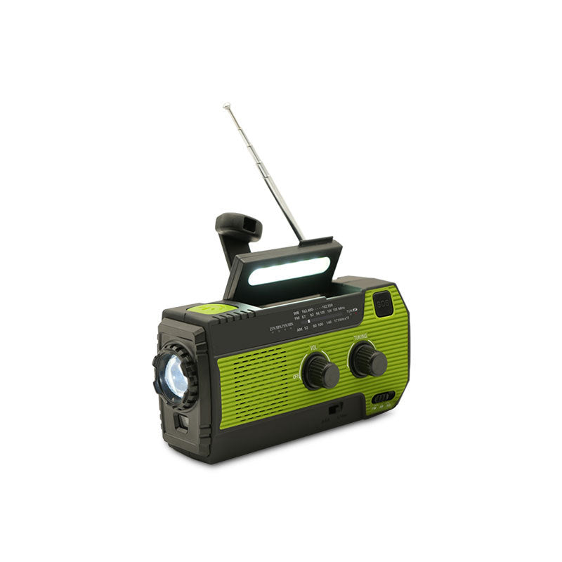 Powerwave venkovní solární rádio pro nouzové situace a výpadky proudu