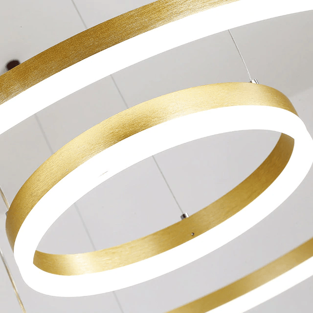 Kirrea LED Kreis Pendelleuchte für Wohnzimmer