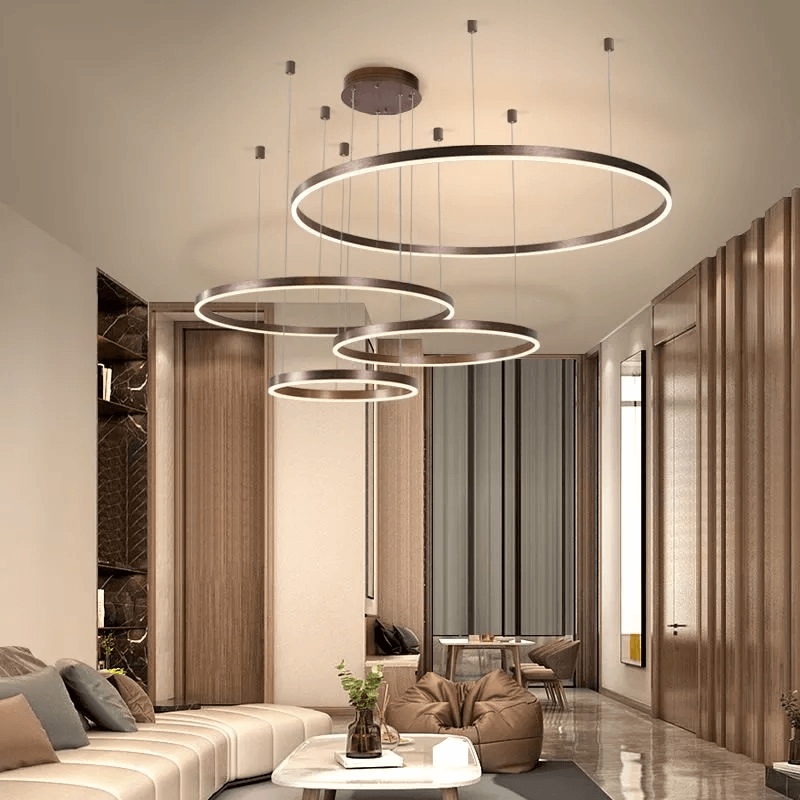 Kirrea LED Kreis Pendelleuchte für Wohnzimmer