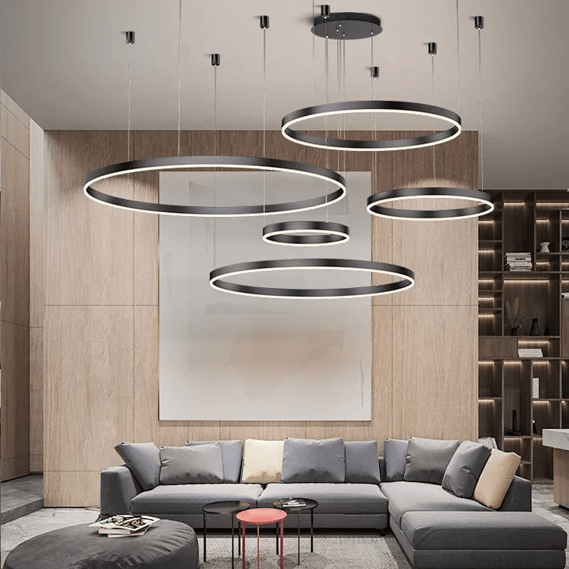 Kirrea LED Kreis Pendelleuchte für Wohnzimmer