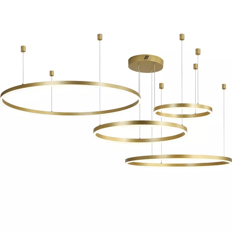 Kirrea LED Kreis Pendelleuchte für Wohnzimmer