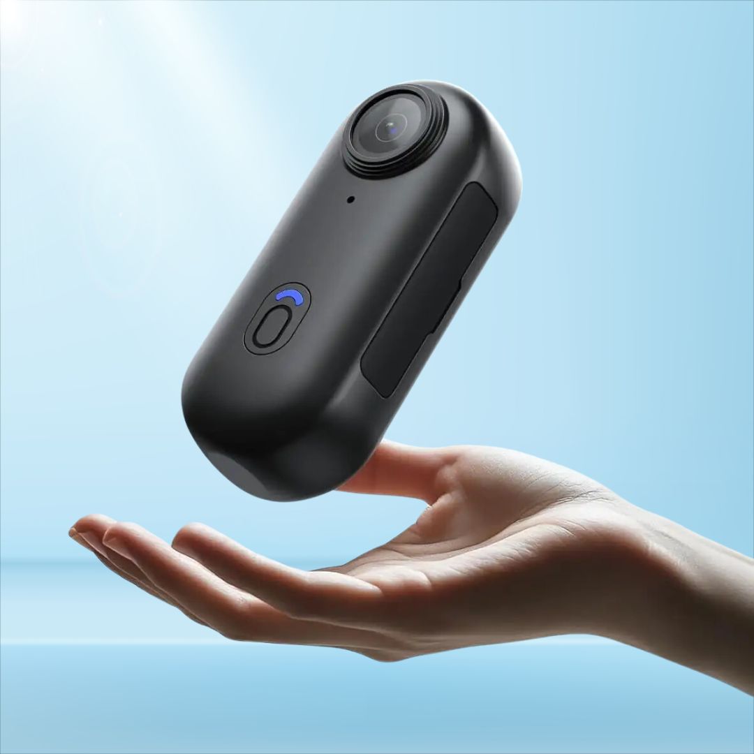 4K Wearable Body Camera for Hands-Free Recording and Everyday Capture
