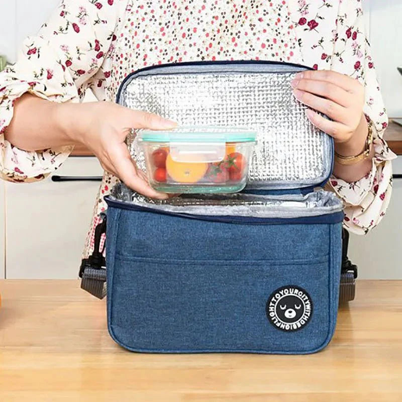 Insulated Cooler Bag for Snacks, Drinks, and Meals