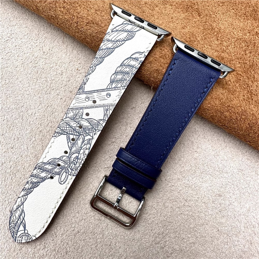 Marvelle | Handgenähtes Echtlederarmband für die Apple Watch