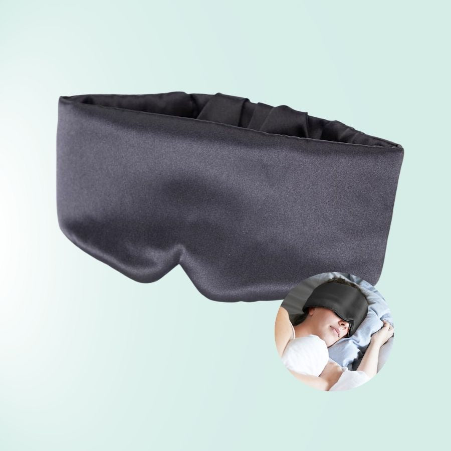 Silk Sleep Mask For Deep REM Sleep And Reducing Puffiness, Dark Circles And Fine Lines
