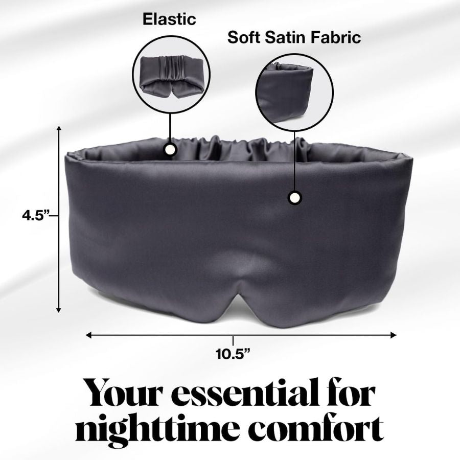 Silk Sleep Mask For Deep REM Sleep And Reducing Puffiness, Dark Circles And Fine Lines