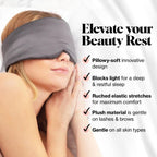 Silk Sleep Mask For Deep REM Sleep And Reducing Puffiness, Dark Circles And Fine Lines