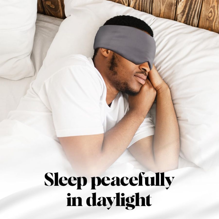 Silk Sleep Mask For Deep REM Sleep And Reducing Puffiness, Dark Circles And Fine Lines