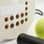 Rachetă de padel din fibră de carbon cu miez EVA pentru putere și precizie, ușoară și agilă