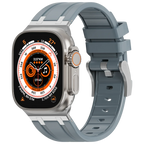 Deluxe Aurion Metal Head Silicone Band for Apple Watch | Petprovac