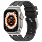 Deluxe Aurion Metal Head Silicone Band for Apple Watch | Petprovac