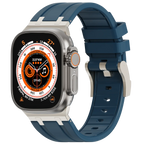 Deluxe Aurion Metal Head Silicone Band for Apple Watch | Petprovac