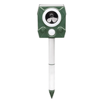 Dual-Action Solar Deterrent for Raccoons, Skunks & Opossums