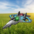RC Fighter Jet with Gyro Stabilization for Stable Flight Maneuvers
