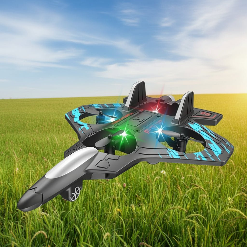 RC Fighter Jet with Gyro Stabilization for Stable Flight Maneuvers