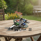 RC Fighter Jet with Gyro Stabilization for Stable Flight Maneuvers