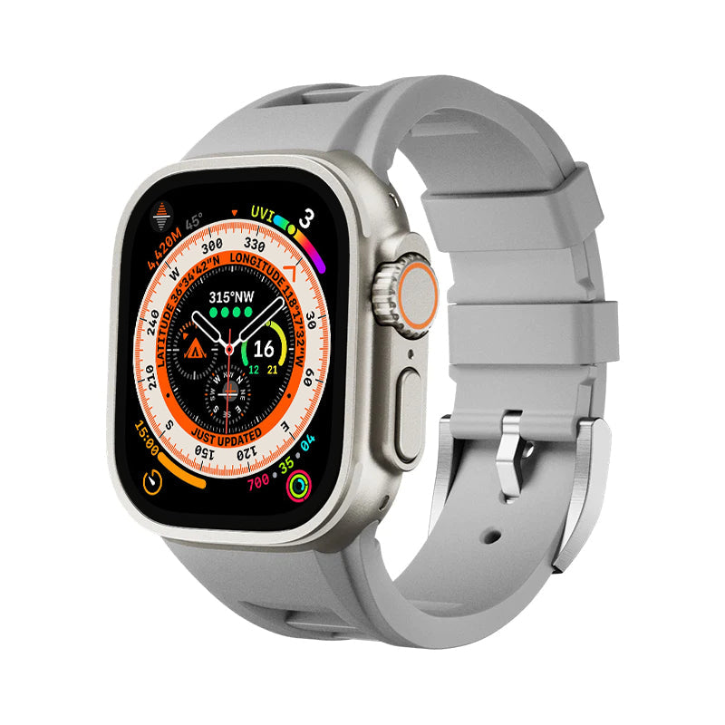 Curea de ceas Zephra Sport FKM pentru Apple Watch | Petprovac