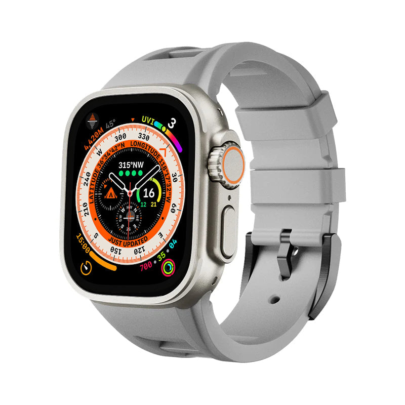 Curea de ceas Zephra Sport FKM pentru Apple Watch | Petprovac