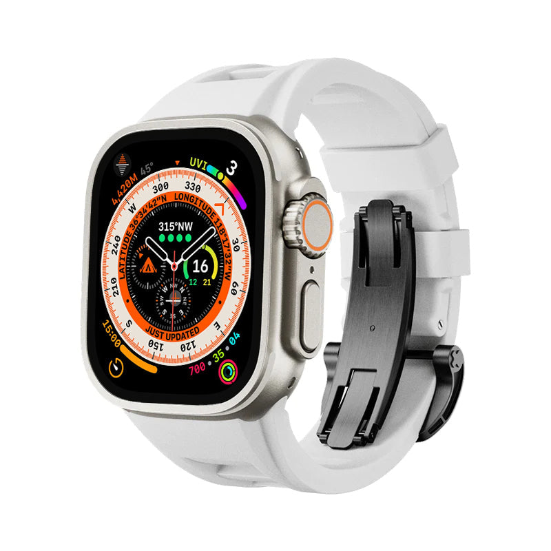 Curea de ceas Zephra Sport FKM pentru Apple Watch | Petprovac
