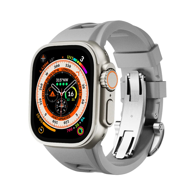 Curea de ceas Zephra Sport FKM pentru Apple Watch | Petprovac